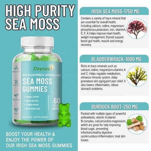 Premium Sea Moss Gummies