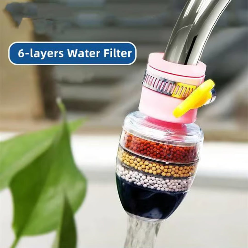 6 Layers Water Filter Tap Purifier