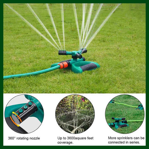 360 Degrees Lawn/Farm sprinkler + Free connectors